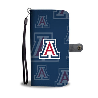Arizona Wildcats Logo Background Wallet Phone Cases