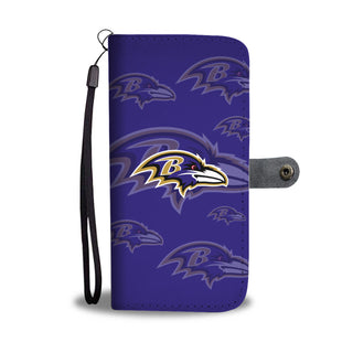 Baltimore Ravens Logo Background Wallet Phone Cases
