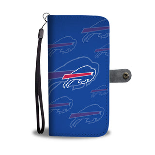 Buffalo Bills Logo Background Wallet Phone Cases