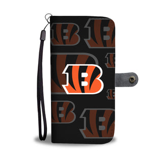 Cincinnati Bengals Logo Background Wallet Phone Cases