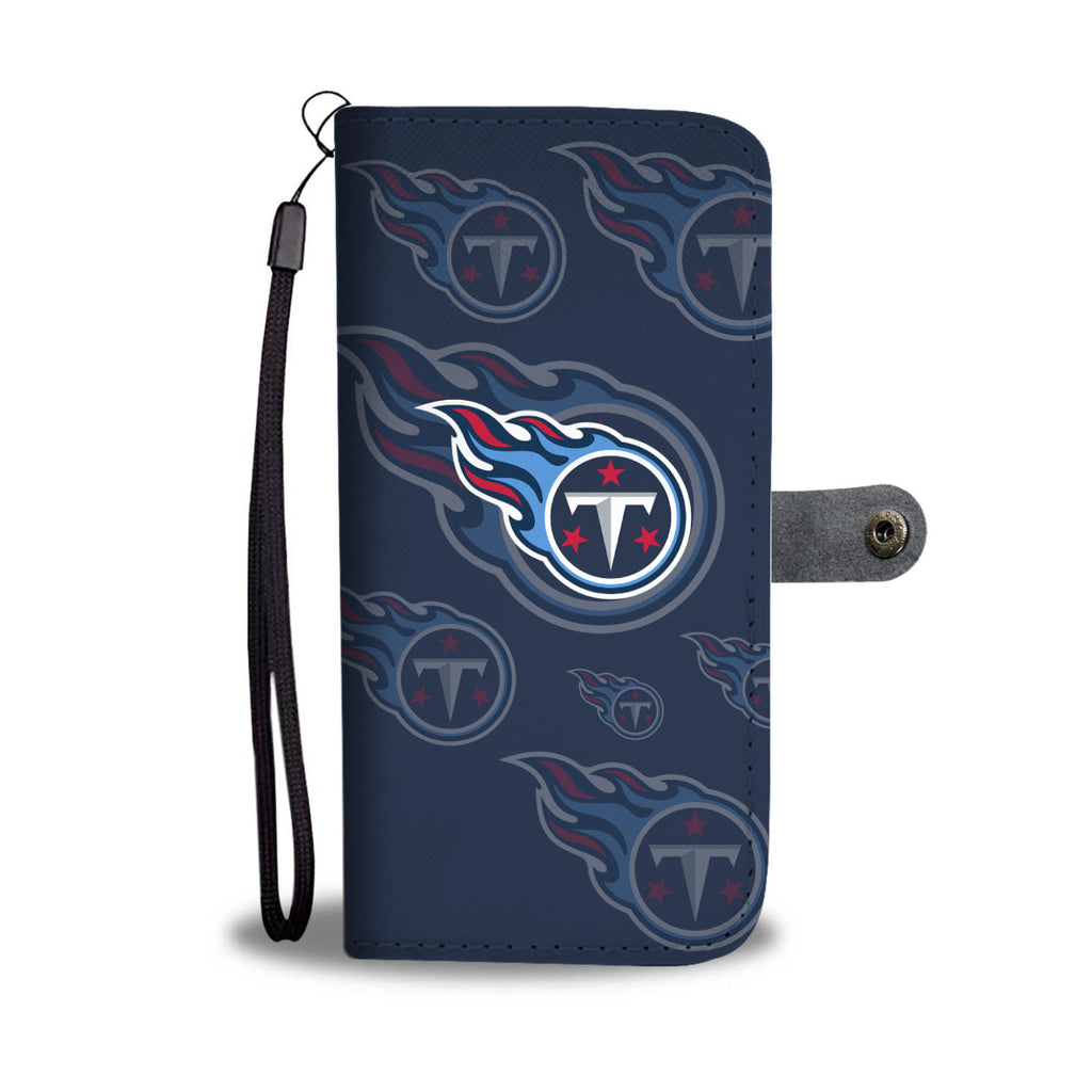 Tennessee Titans Logo Background Wallet Phone Cases