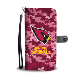 Gorgeous Camo Pattern Arizona Cardinals Wallet Phone Cases