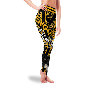 Unbelievable Marvelous Awesome Pittsburgh Penguins Leggings