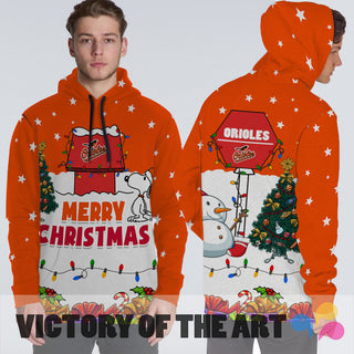 Funny Merry Christmas Baltimore Orioles Hoodie 2019