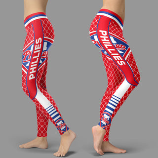 Small Line Circle Stylish Fashion Philadelphia Phillies Leggings