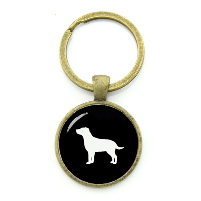Lovely Labrador Retriever Dog Keychains