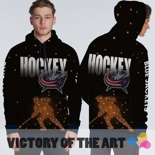 Fantastic Players In Match Columbus Blue Jackets Hoodie