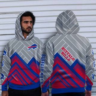 Fashion Cross Line Buffalo Bills Hoodie