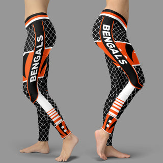 Small Line Circle Stylish Fashion Cincinnati Bengals Leggings