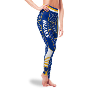 Small Line Circle Stylish Fashion St. Louis Blues Leggings