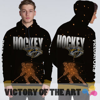 Fantastic Players In Match Nashville Predators Hoodie