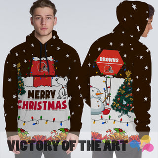 Funny Merry Christmas Cleveland Browns Hoodie 2019