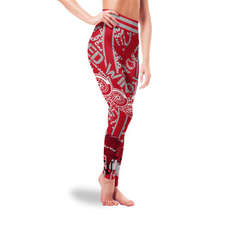 Sign Marvelous Awesome Detroit Red Wings Leggings