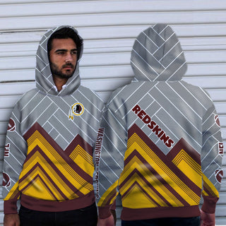 Simple Cross Line Washington Redskins Hoodie