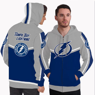 Strong Gorgeous Fitting Tampa Bay Lightning Zip Hoodie