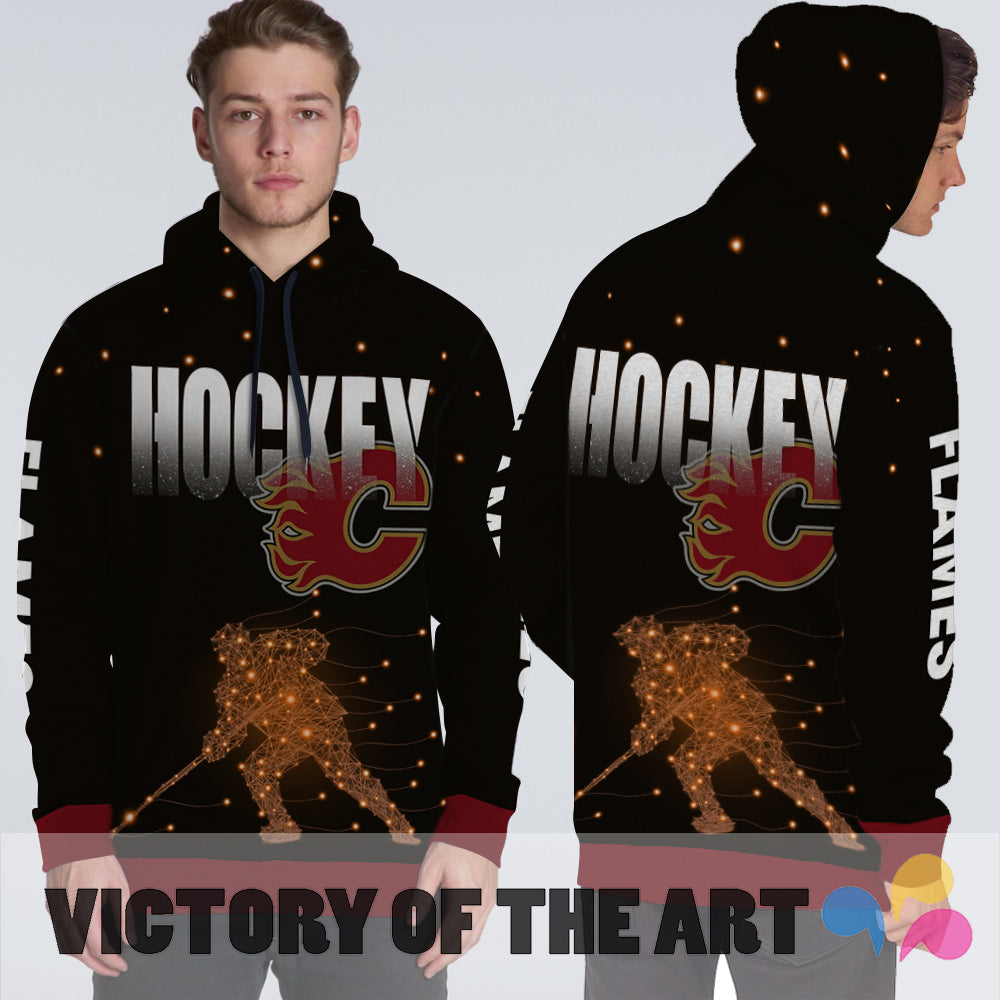 Fantastic Players In Match Calgary Flames Hoodie