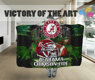 Special Edition Alabama Crimson Tide Home Field Advantage Hooded Blanket