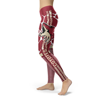 Awesome Light Attractive Arizona Coyotes Leggings