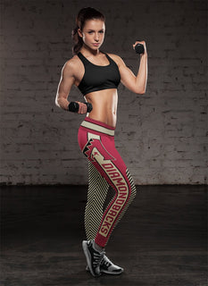 Colorful Gorgeous Fitting Fabulous Arizona Diamondbacks Leggings