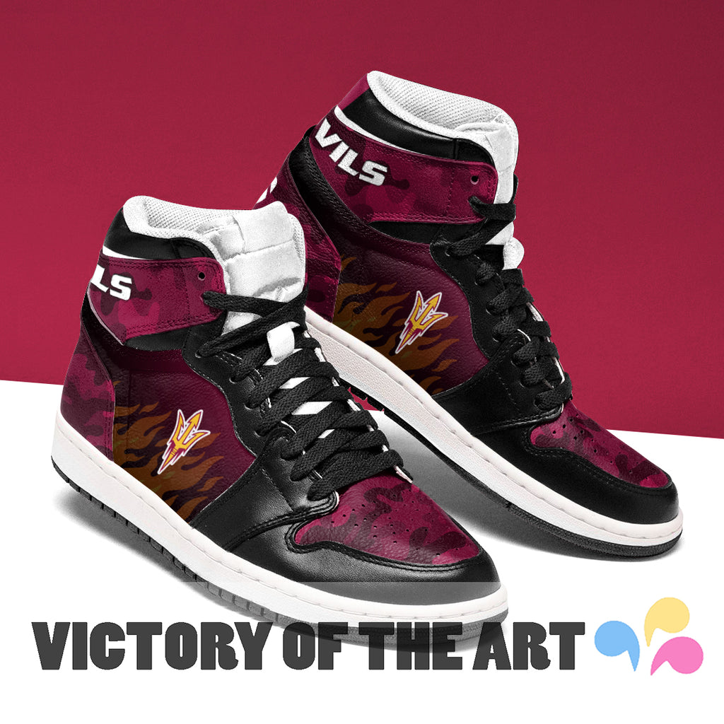 Pro Shop Camo Logo Arizona State Sun Devils Jordan Sneakers