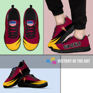 Special Gift Logo Arizona State Sun Devils Sneakers