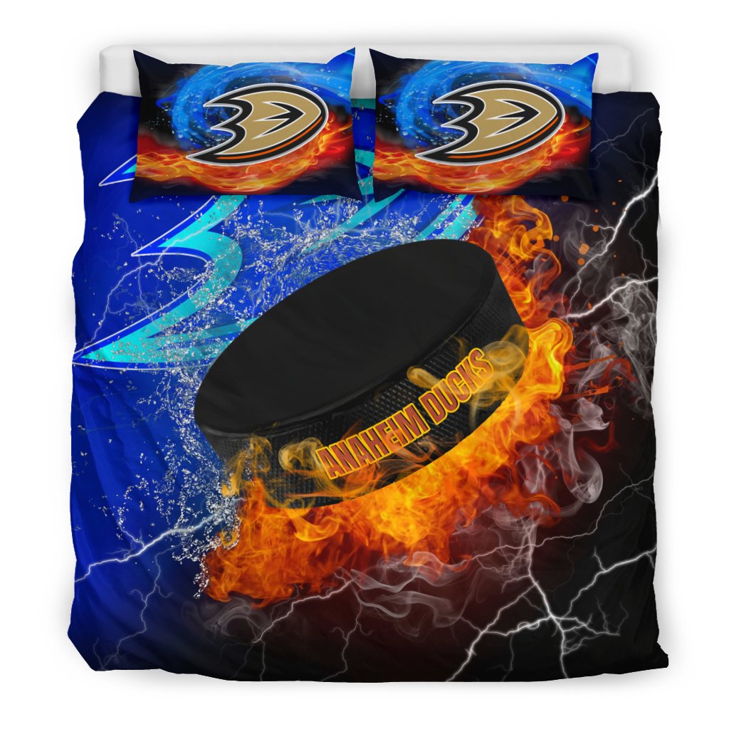 Pro Shop Fire And Ice Anaheim Ducks Bedding Sets