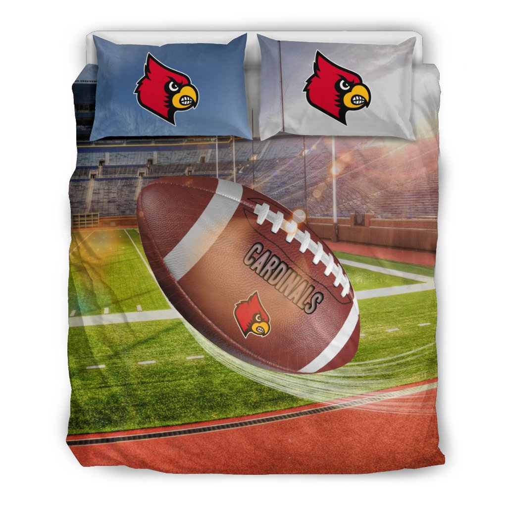 Pro Shop Sunshine And Raining Louisville Cardinals Bedding Sets