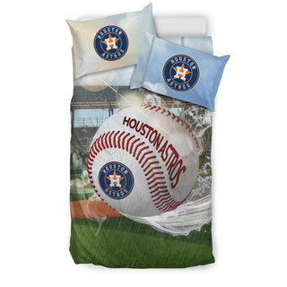 Pro Shop Sunshine And Raining Houston Astros Bedding Sets