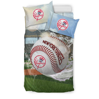 Pro Shop Sunshine And Raining New York Yankees Bedding Sets