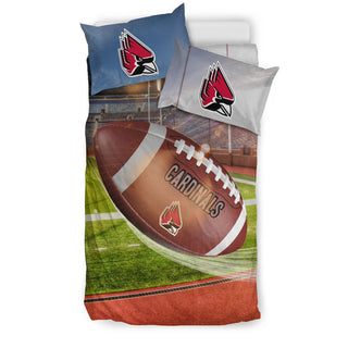 Pro Shop Sunshine And Raining Ball State Cardinals Bedding Sets