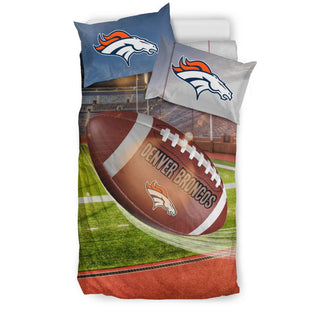 Pro Shop Sunshine And Raining Denver Broncos Bedding Sets