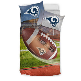 Pro Shop Sunshine And Raining Los Angeles Rams Bedding Sets