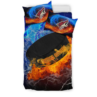 Pro Shop Fire And Ice Arizona Coyotes Bedding Sets