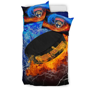 Pro Shop Fire And Ice Florida Panthers Bedding Sets
