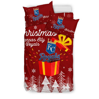 Merry Xmas Gift Kansas City Royals Bedding Sets Pro Shop