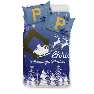 Merry Christmas Gift Pittsburgh Pirates Bedding Sets Pro Shop
