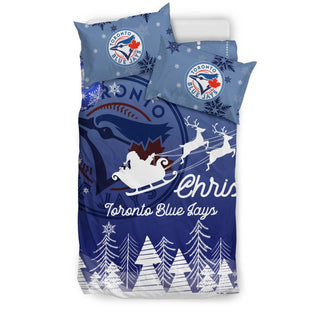 Merry Christmas Gift Toronto Blue Jays Bedding Sets Pro Shop