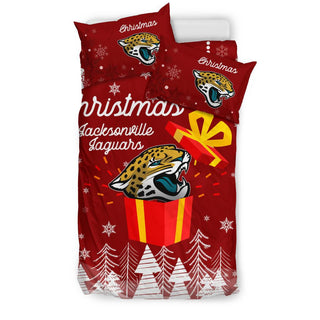 Merry Xmas Gift Jacksonville Jaguars Bedding Sets Pro Shop