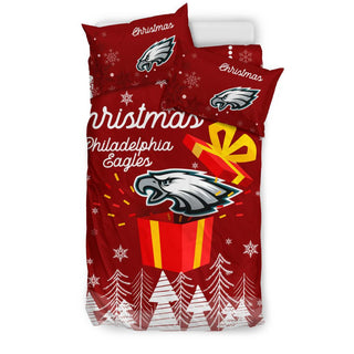 Merry Xmas Gift Philadelphia Eagles Bedding Sets Pro Shop