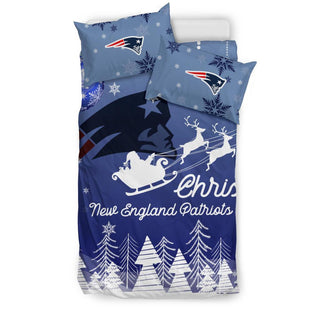 Merry Christmas Gift New England Patriots Bedding Sets Pro Shop