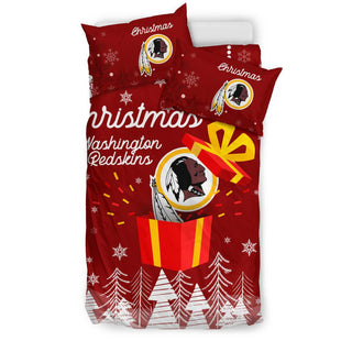 Merry Xmas Gift Washington Redskins Bedding Sets Pro Shop