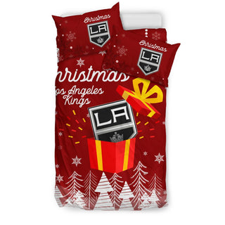 Merry Xmas Gift Los Angeles Kings Bedding Sets Pro Shop