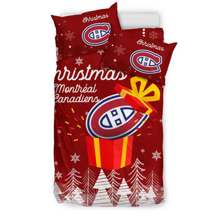 Merry Xmas Gift Montreal Canadiens Bedding Sets Pro Shop