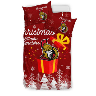 Merry Xmas Gift Ottawa Senators Bedding Sets Pro Shop