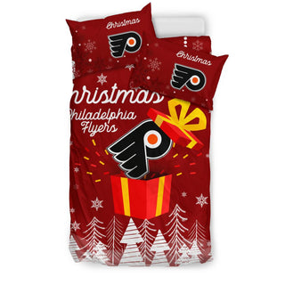 Merry Xmas Gift Philadelphia Flyers Bedding Sets Pro Shop