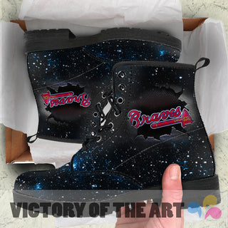 Art Scratch Mystery Atlanta Braves Boots