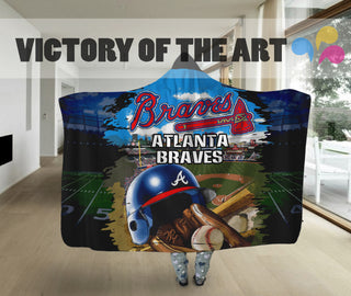 Special Edition Atlanta Braves Home Field Advantage Hooded Blanket