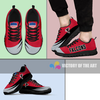 Special Gift Logo Atlanta Falcons Sneakers