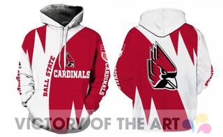 Stronger With Unique Ball State Cardinals Hoodie