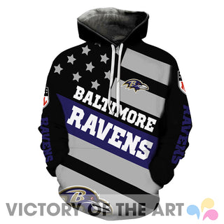 American Stars Proud Of Baltimore Ravens Hoodie